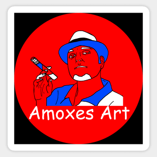 Amoxes Art Sticker